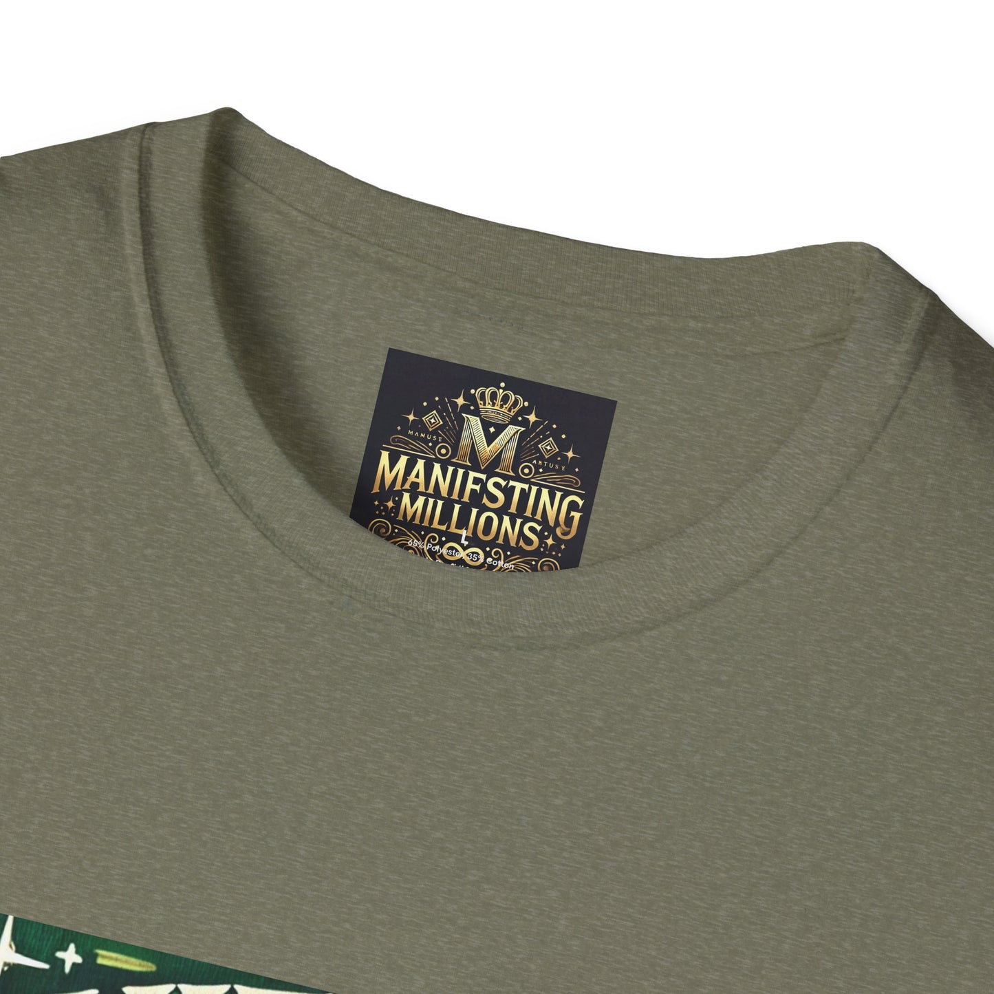 Manifesting Millions - T-shirt unisexe à manches courtes