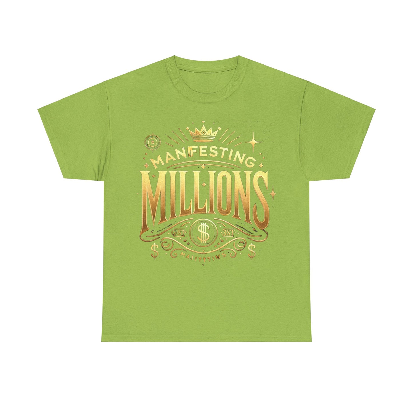 Manifesting Millions- Heavy Cotton T-Shirt