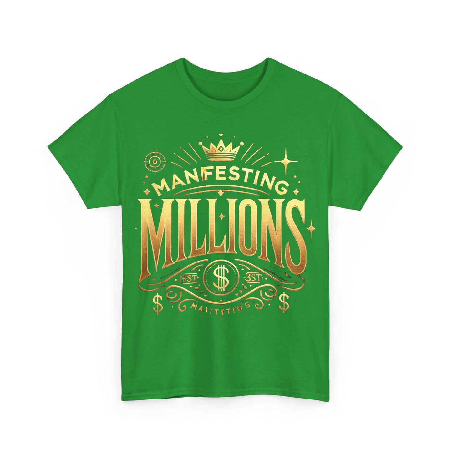 Manifesting Millions- Heavy Cotton T-Shirt
