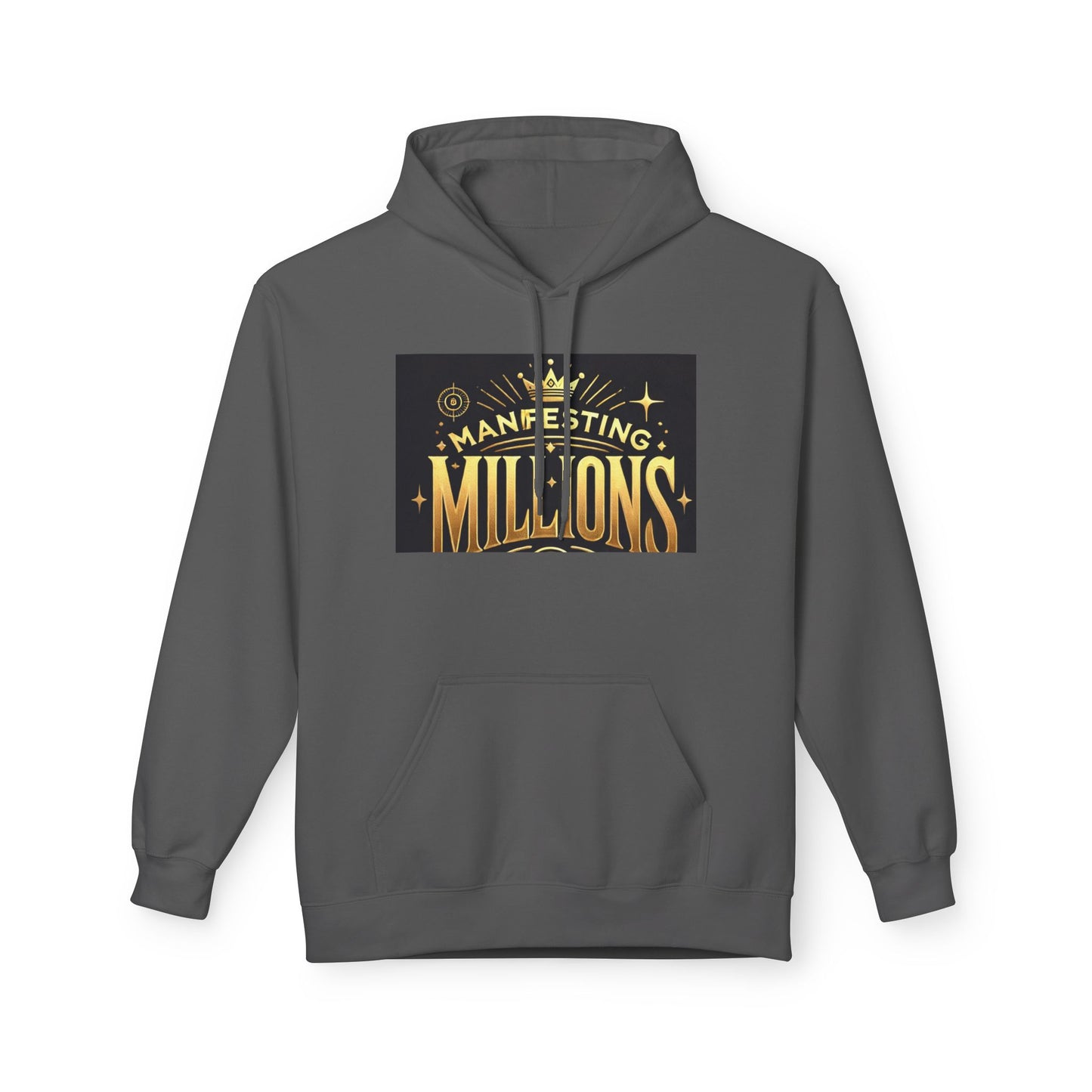 Manifesting Millions - Midweight Softstyle Fleece Hoodie
