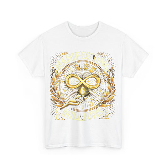 Manifesting Millions- Heavy Cotton T-Shirt