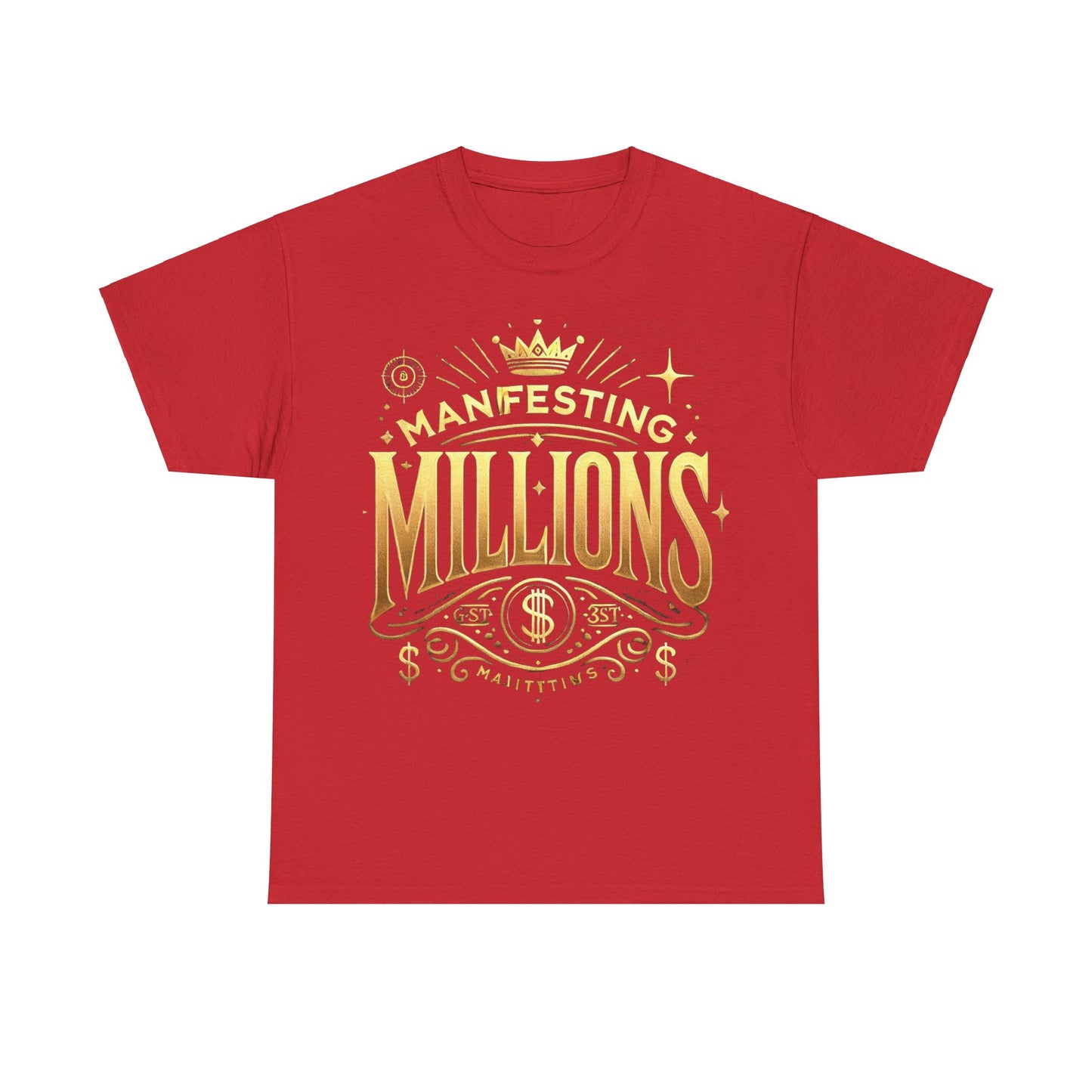 Manifesting Millions- Heavy Cotton T-Shirt