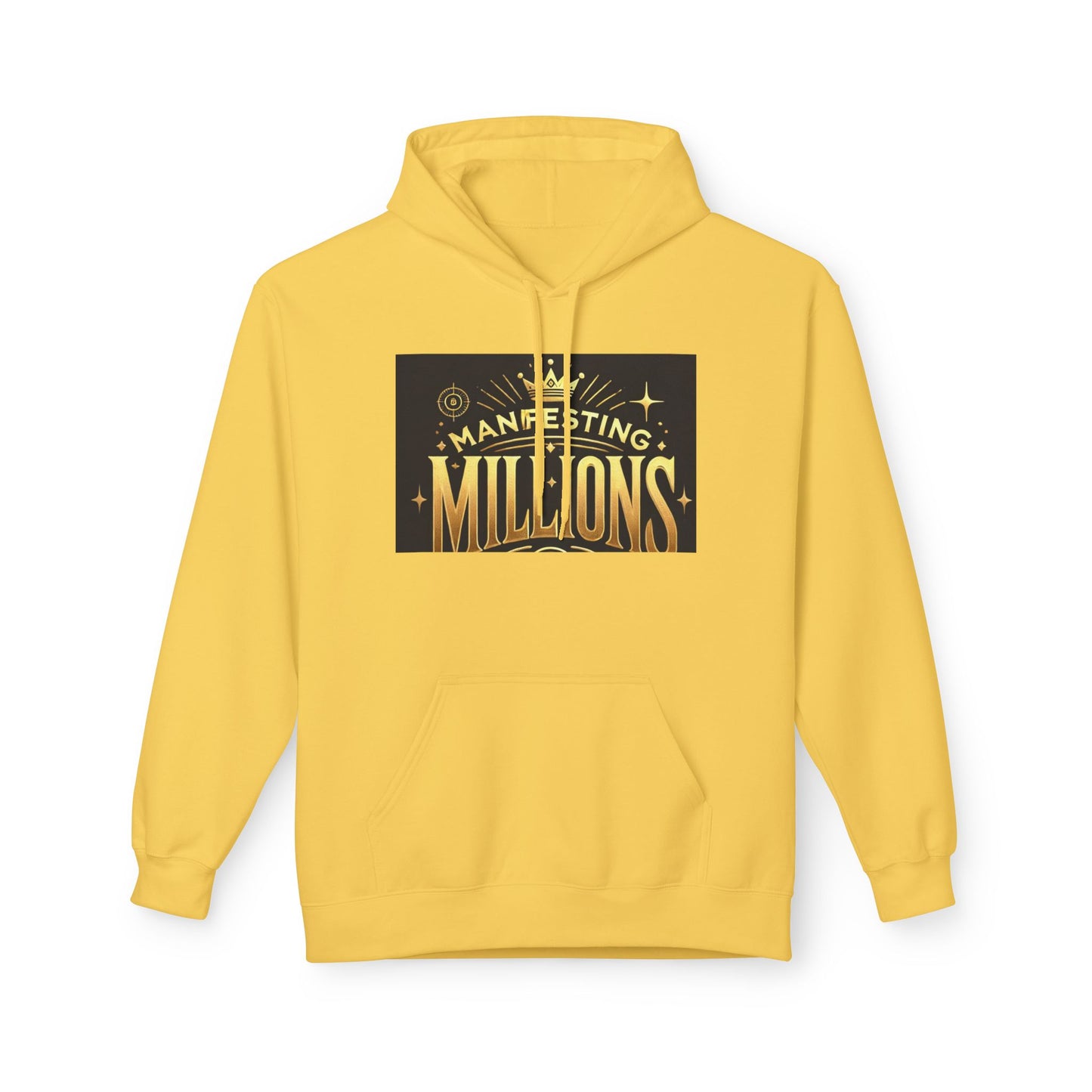 Manifesting Millions - Midweight Softstyle Fleece Hoodie