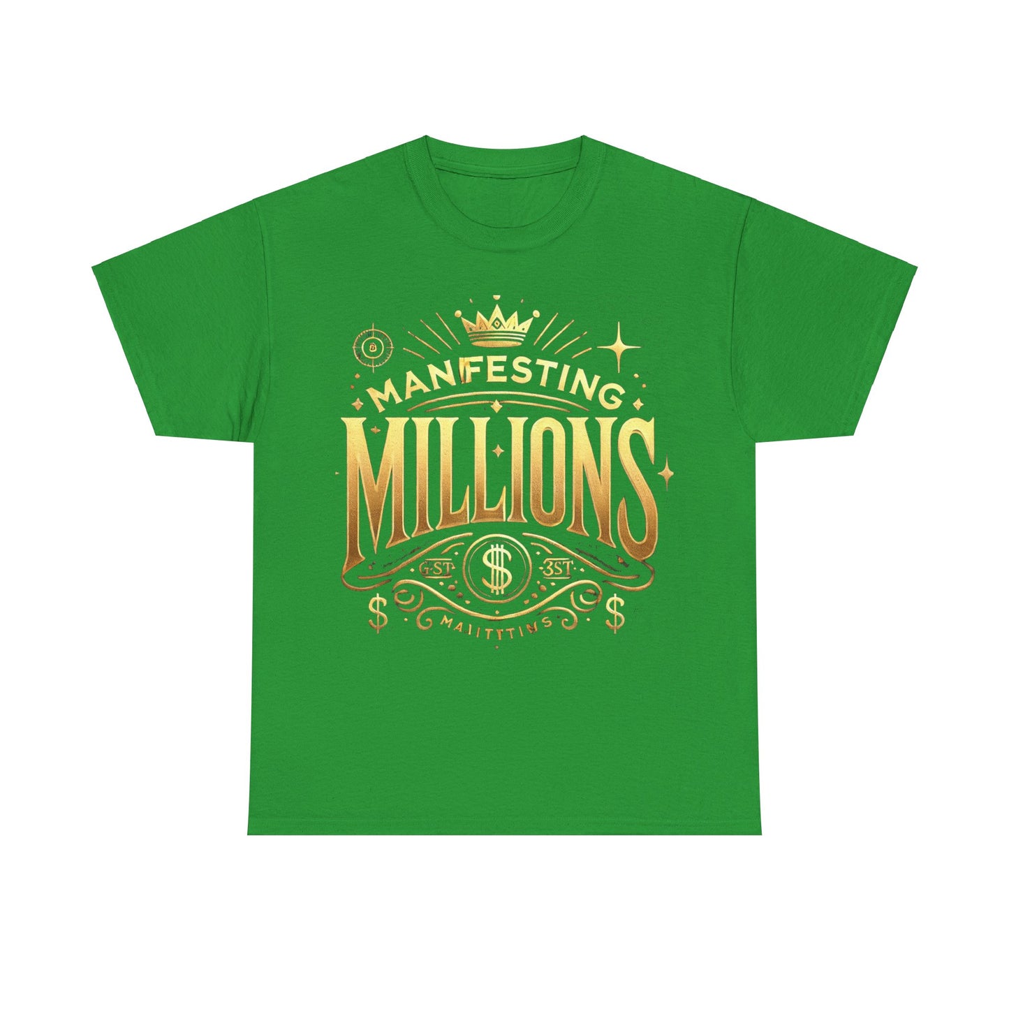 Manifesting Millions- Heavy Cotton T-Shirt