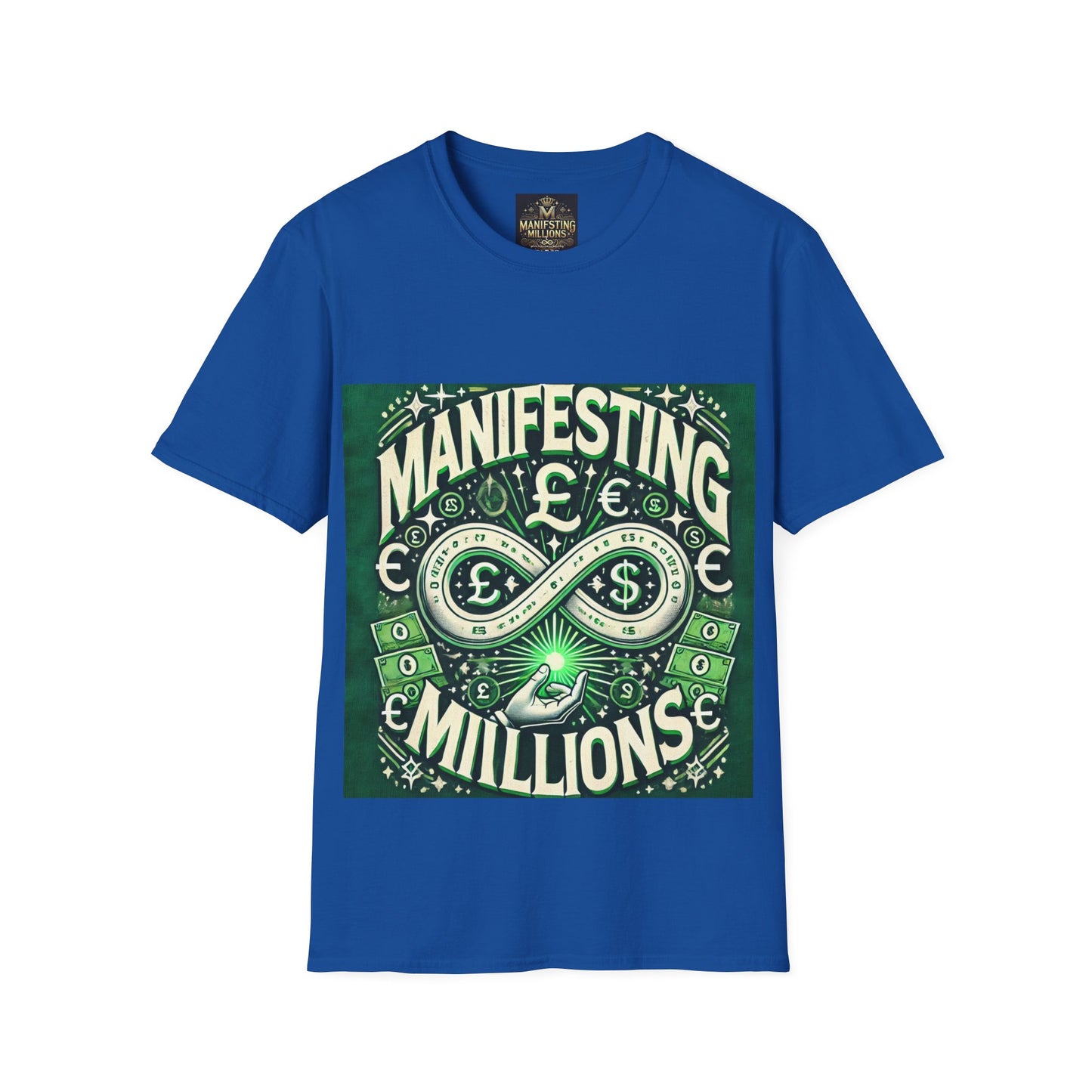 Manifesting Millions - T-shirt unisexe à manches courtes