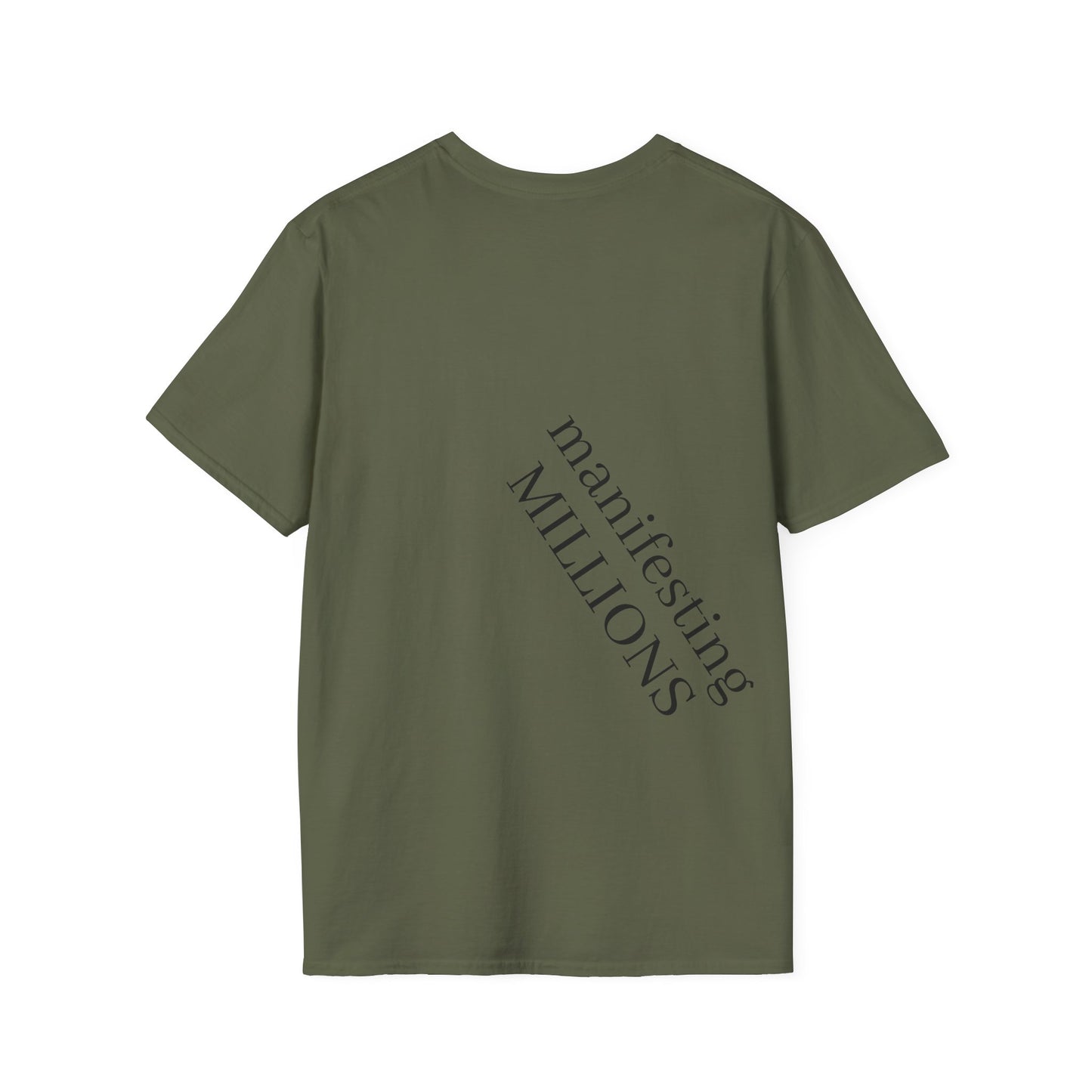Manifesting Millions - T-shirt unisexe à manches courtes