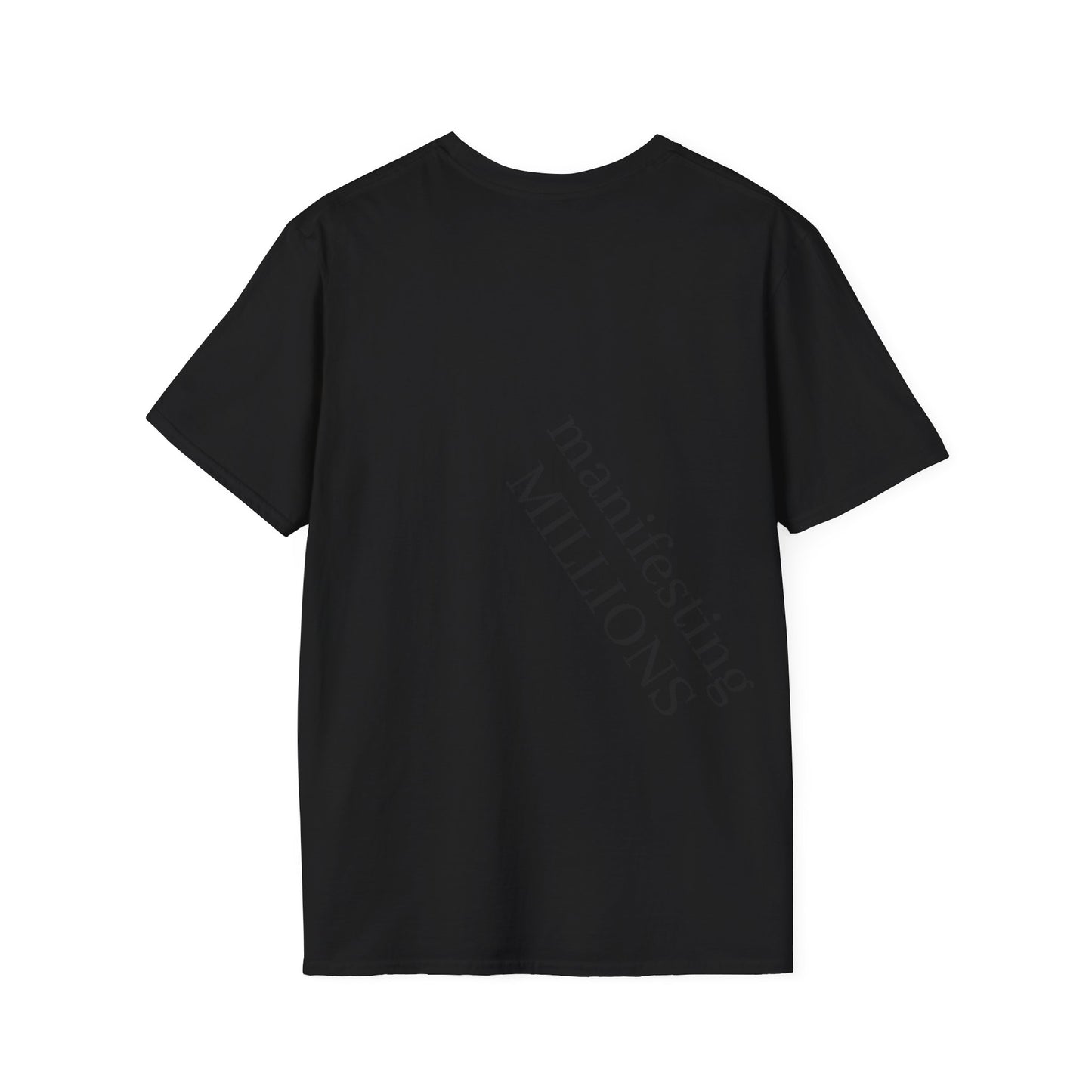 Manifesting Millions - T-shirt unisexe à manches courtes