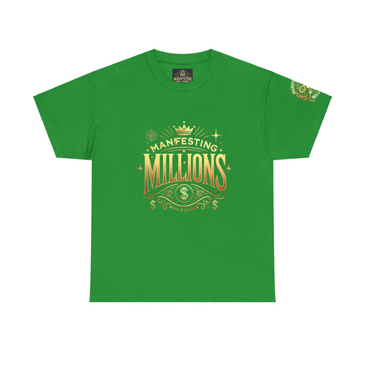 Manifesting Millions - Heavy Cotton Tee
