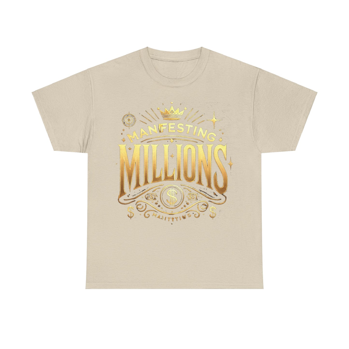 Manifesting Millions- Heavy Cotton T-Shirt
