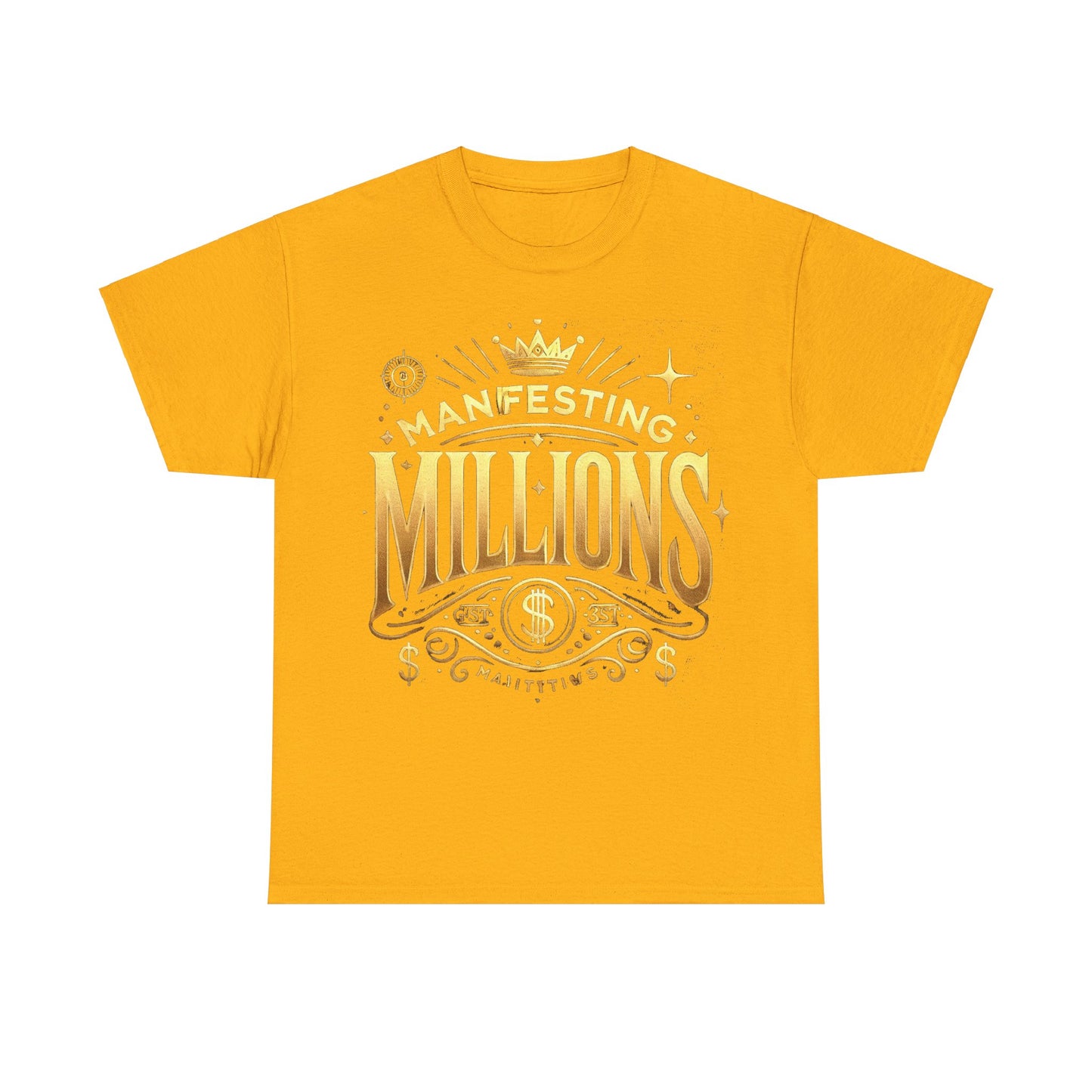 Manifesting Millions- Heavy Cotton T-Shirt