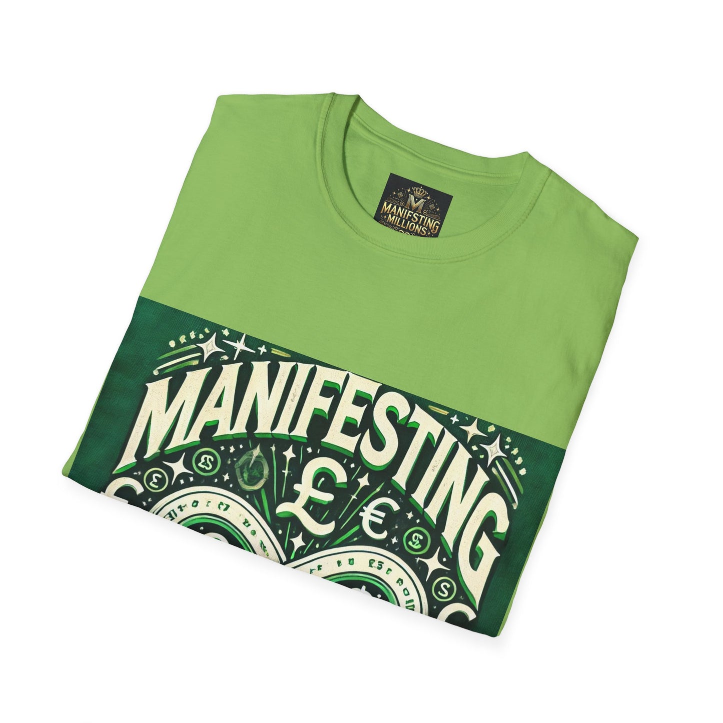 Manifesting Millions - T-shirt unisexe à manches courtes