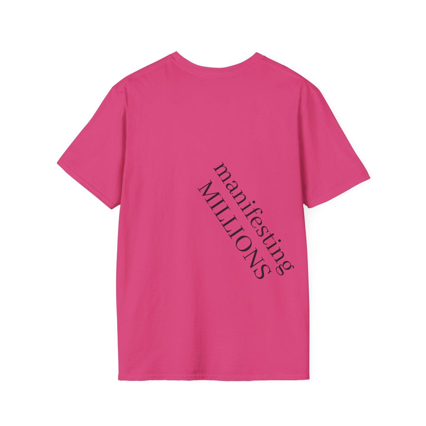 Manifesting Millions - T-shirt unisexe à manches courtes