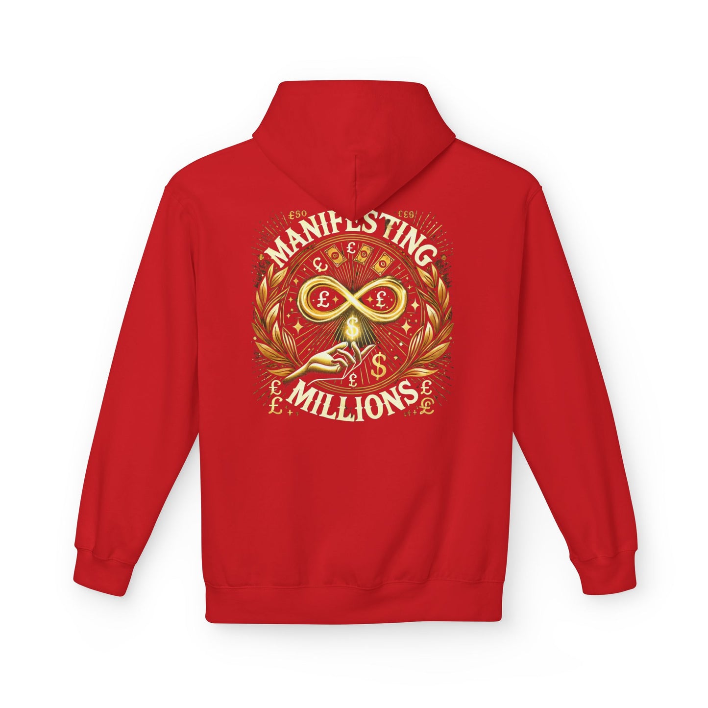 Manifesting Millions - Midweight Softstyle Fleece Hoodie