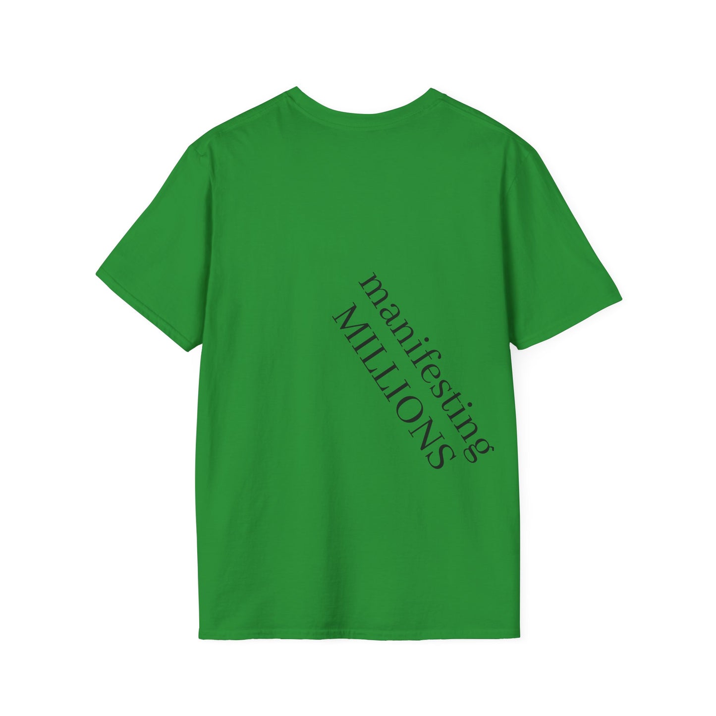 Manifesting Millions - T-shirt unisexe à manches courtes
