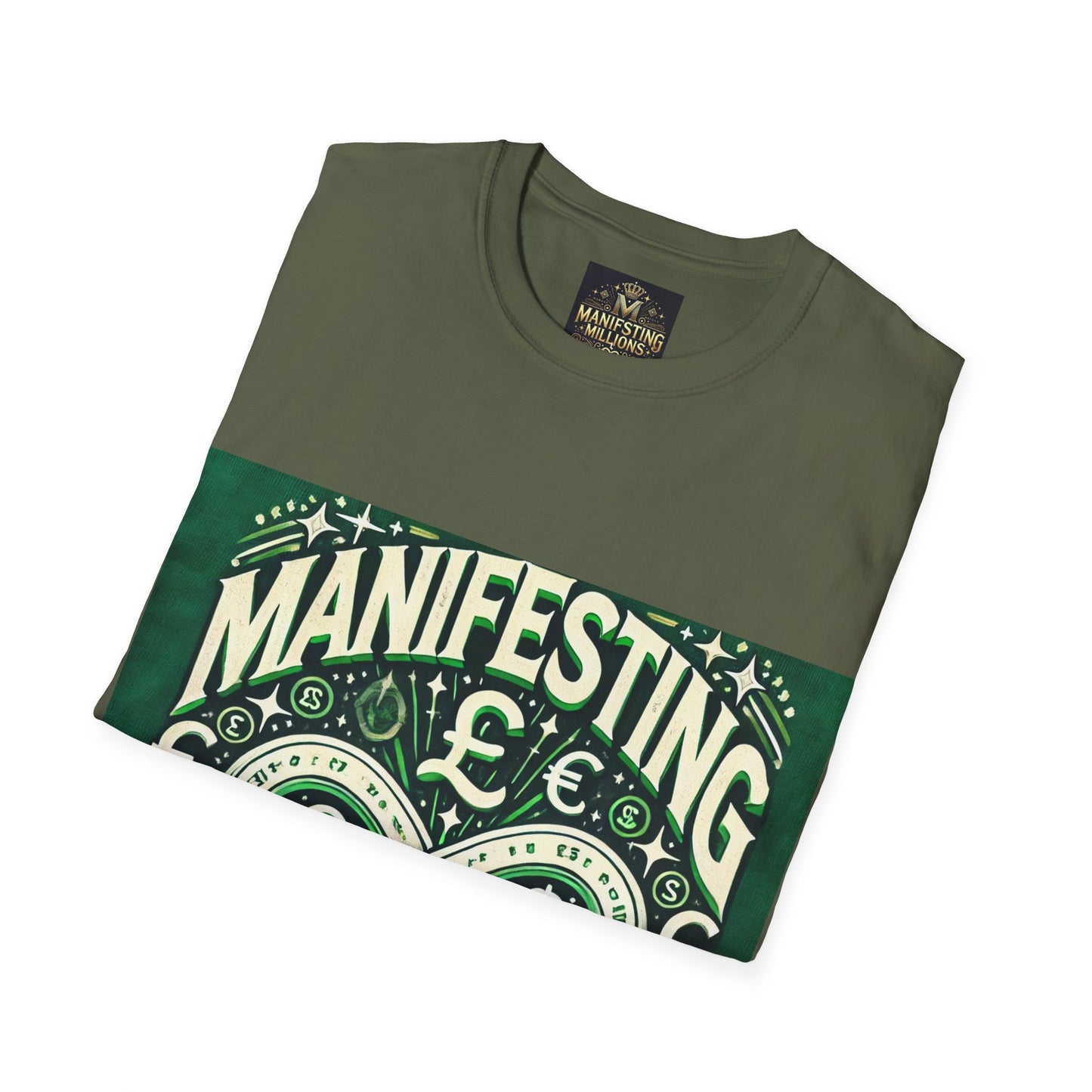 Manifesting Millions - T-shirt unisexe à manches courtes