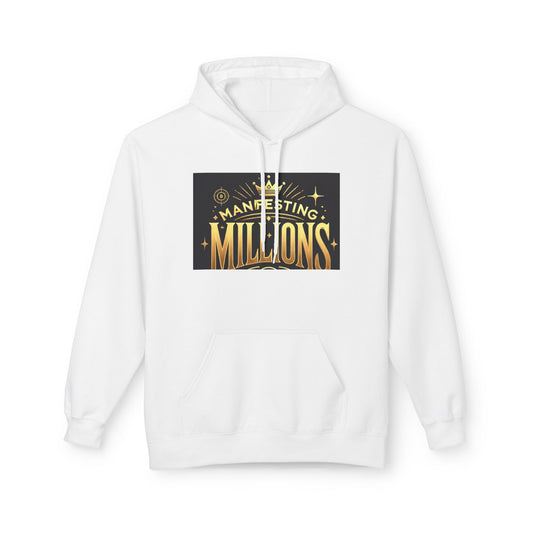 Manifesting Millions - Midweight Softstyle Fleece Hoodie