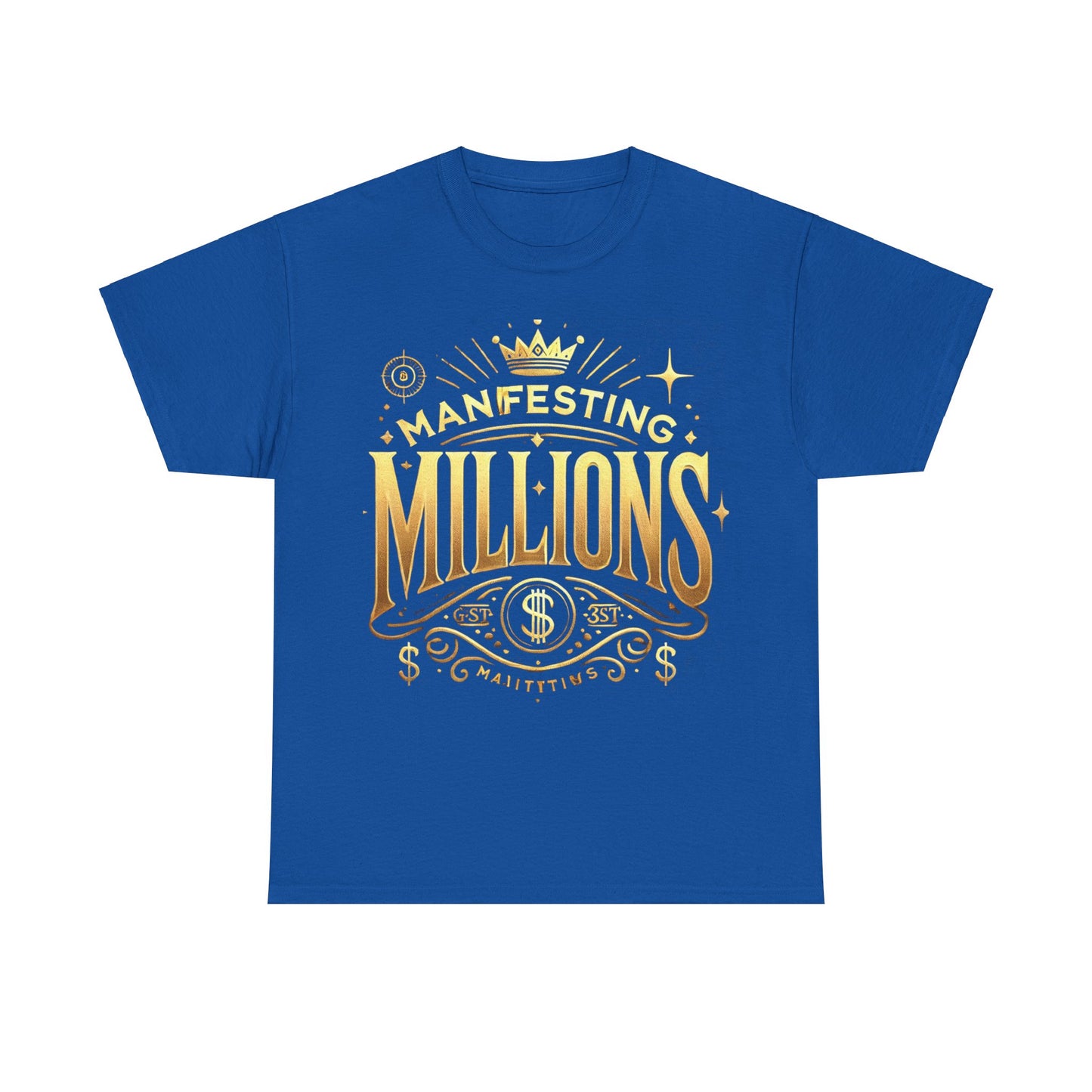 Manifesting Millions- Heavy Cotton T-Shirt