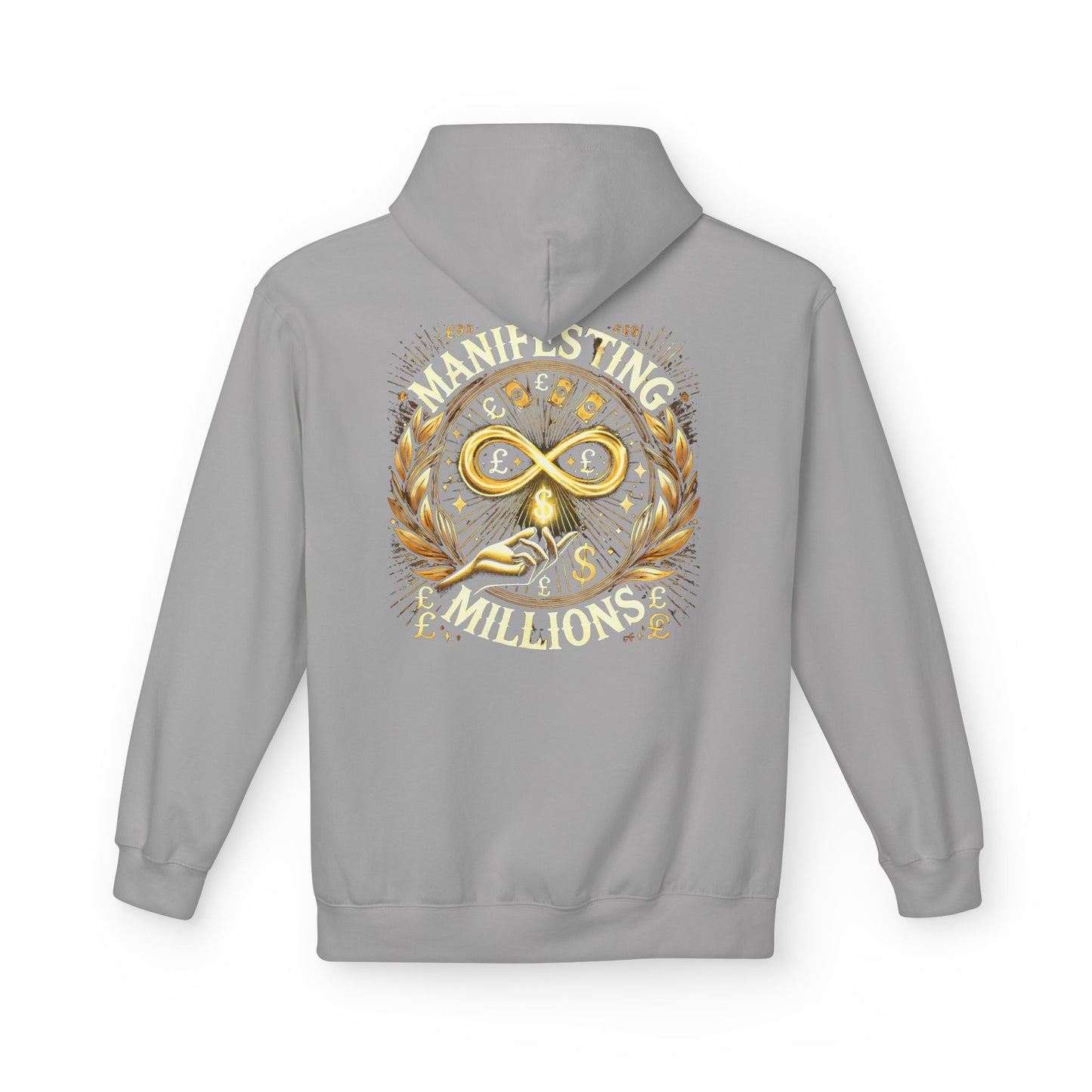 Manifesting Millions - Midweight Softstyle Fleece Hoodie