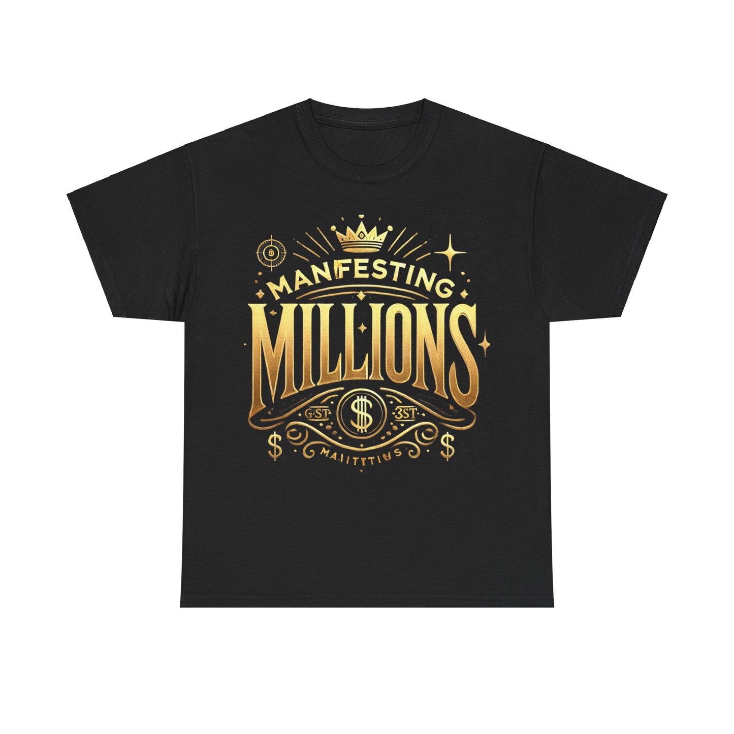 Manifesting Millions- Heavy Cotton T-Shirt