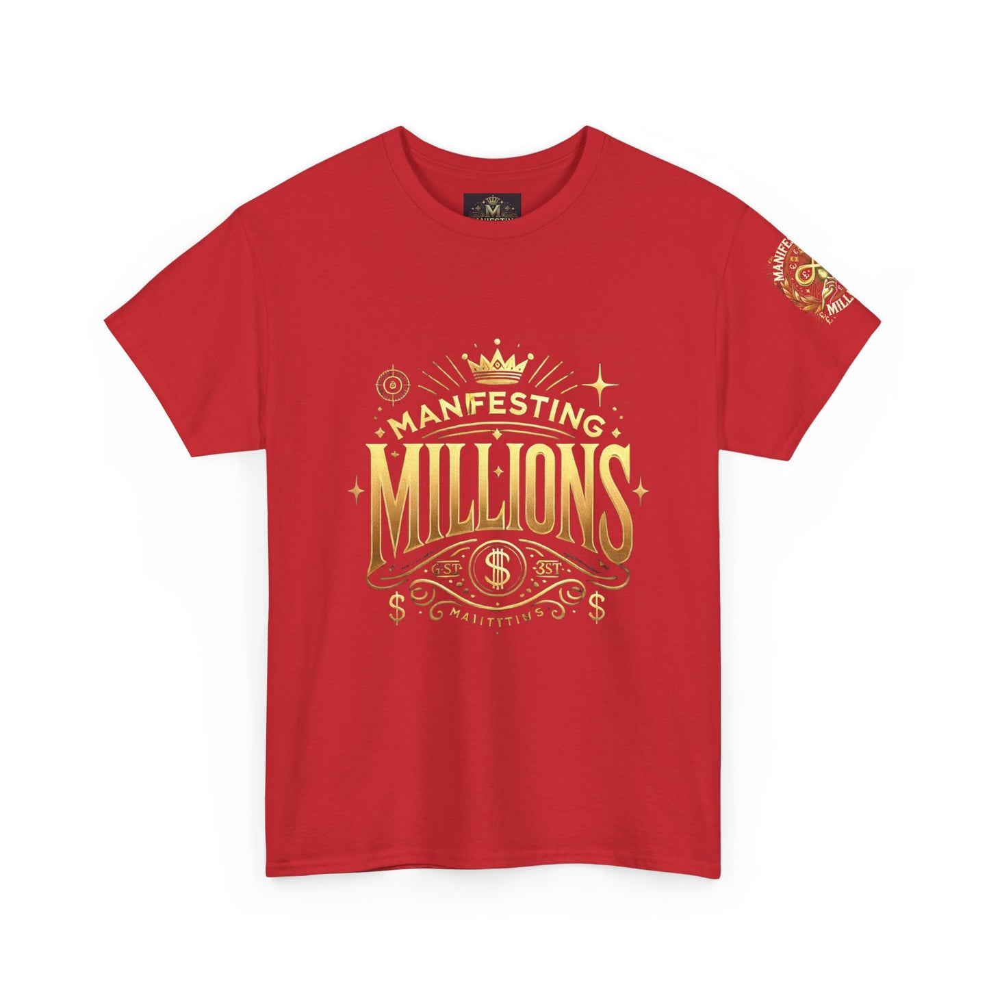 Manifesting Millions - Heavy Cotton Tee