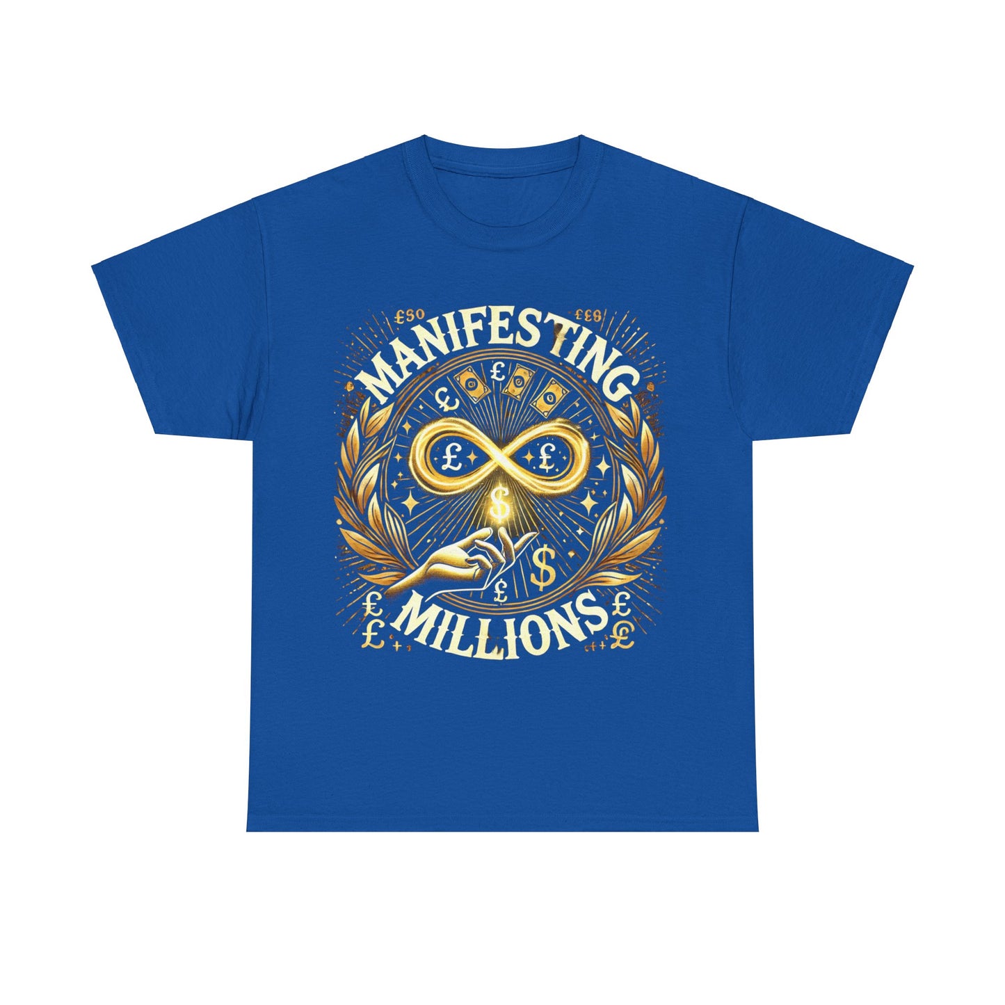 Manifesting Millions- Heavy Cotton T-Shirt