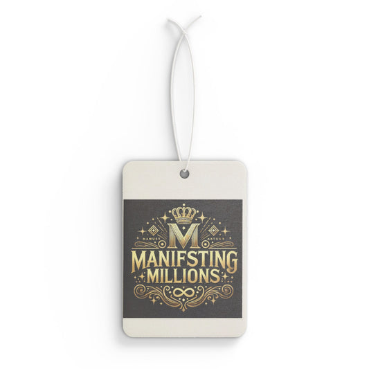Manifesting Millions- Car Air Freshener