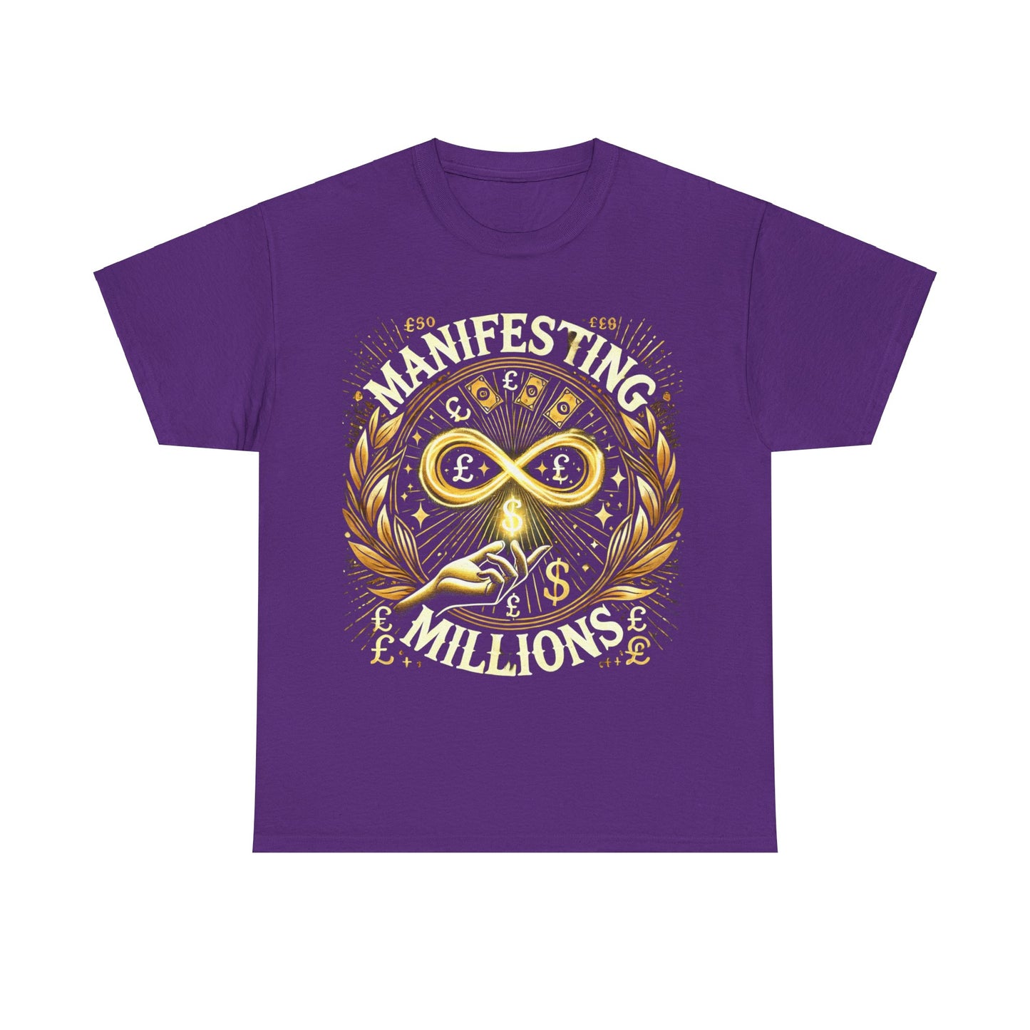 Manifesting Millions- Heavy Cotton T-Shirt