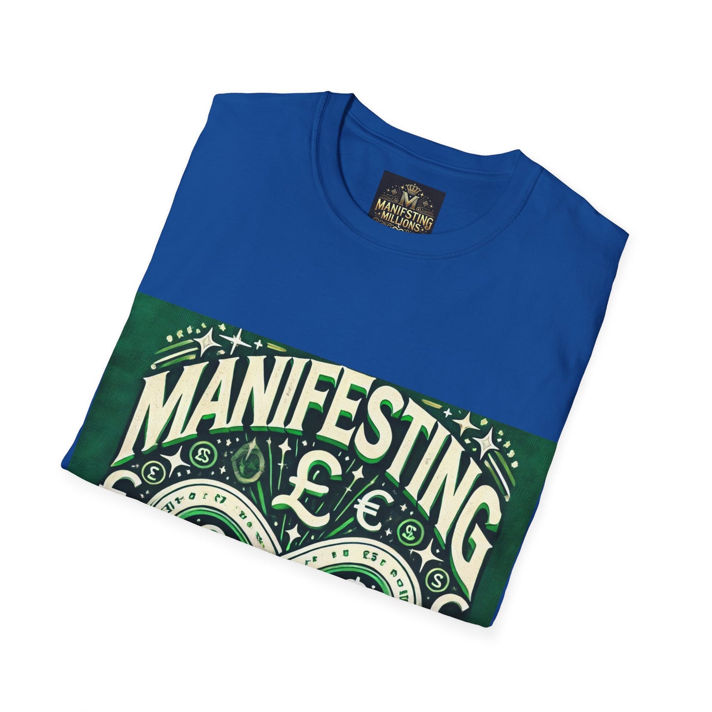 Manifesting Millions - T-shirt unisexe à manches courtes