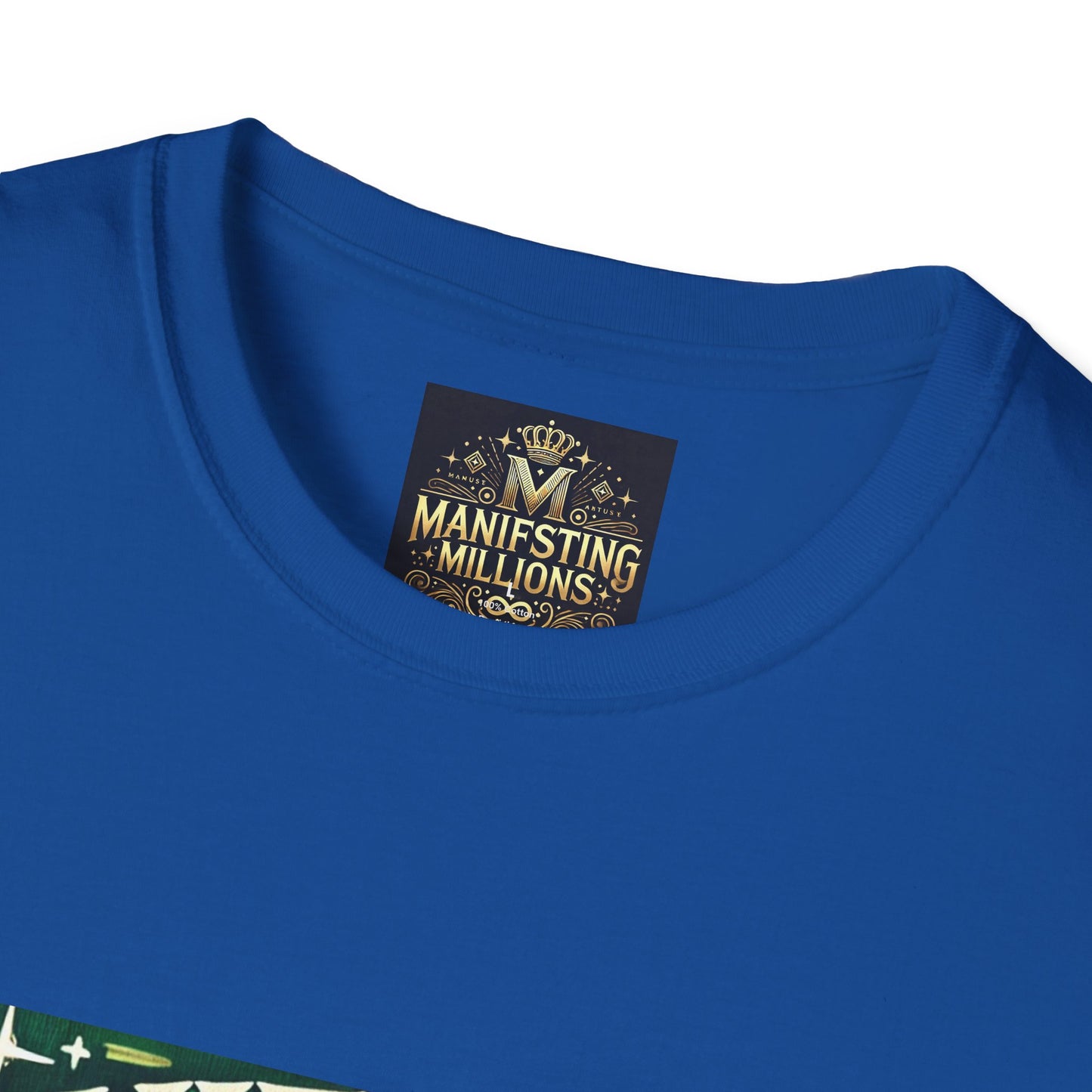 Manifesting Millions - T-shirt unisexe à manches courtes