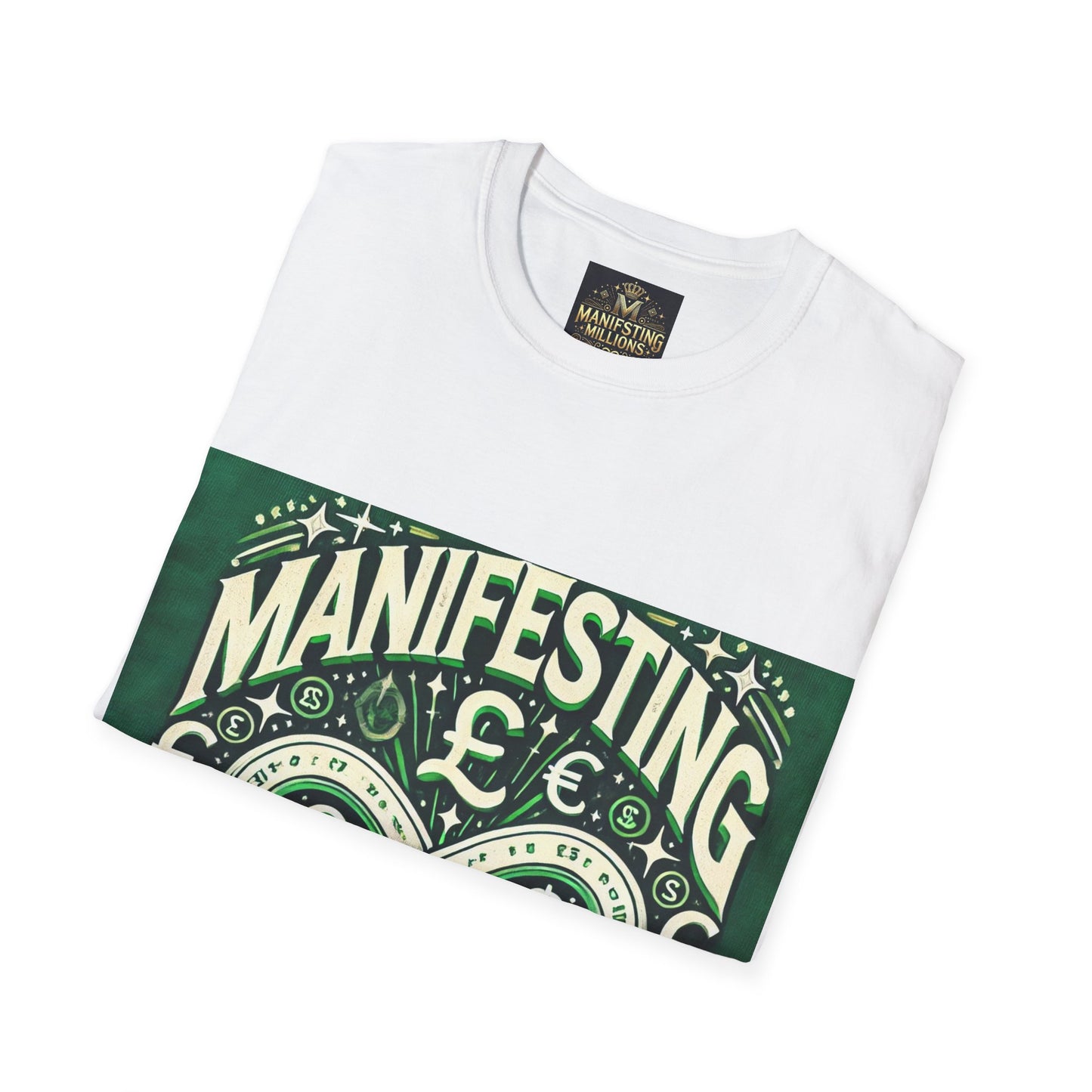 Manifesting Millions - T-shirt unisexe à manches courtes