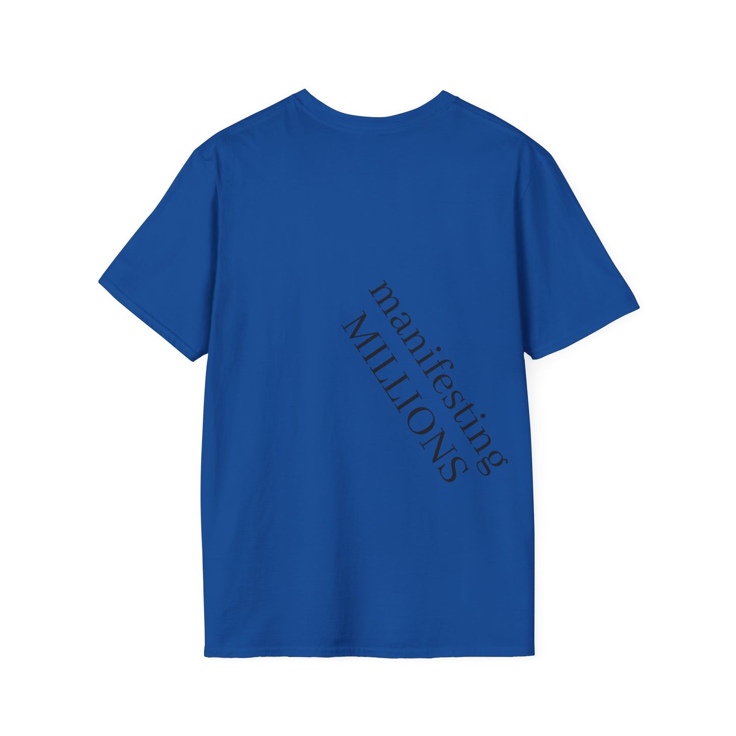 Manifesting Millions - T-shirt unisexe à manches courtes
