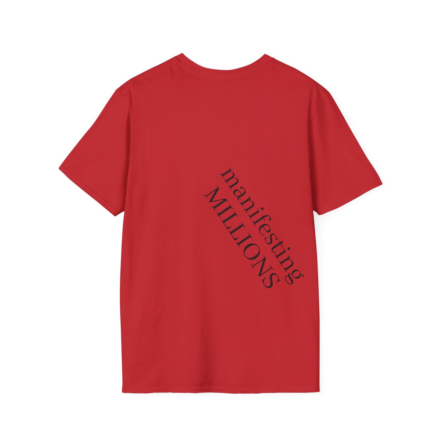 Manifesting Millions - T-shirt unisexe à manches courtes
