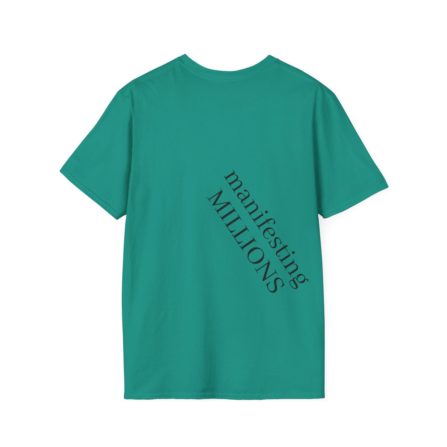Manifesting Millions - T-shirt unisexe à manches courtes