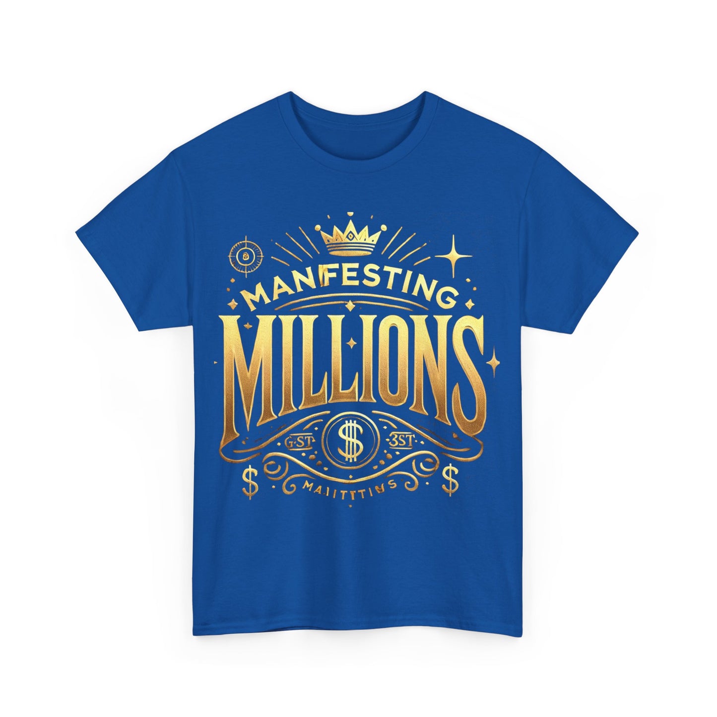 Manifesting Millions- Heavy Cotton T-Shirt