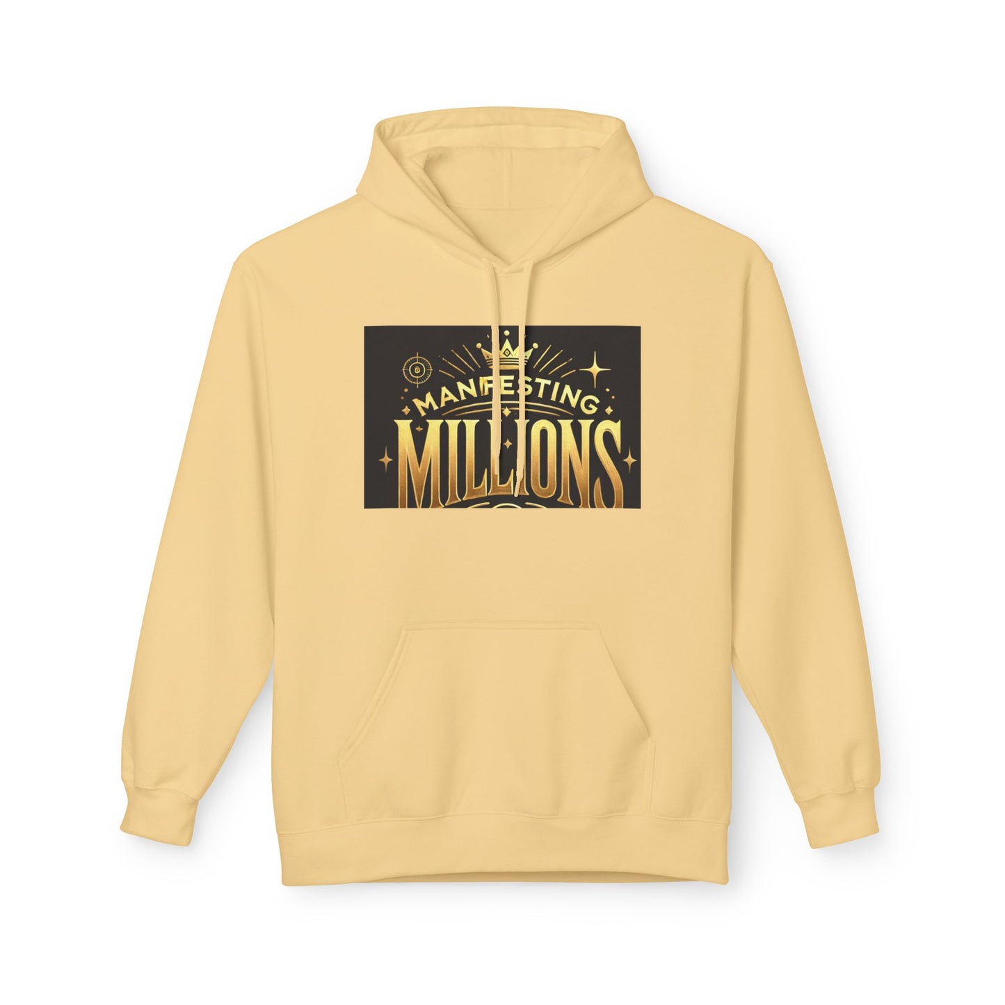 Manifesting Millions - Midweight Softstyle Fleece Hoodie