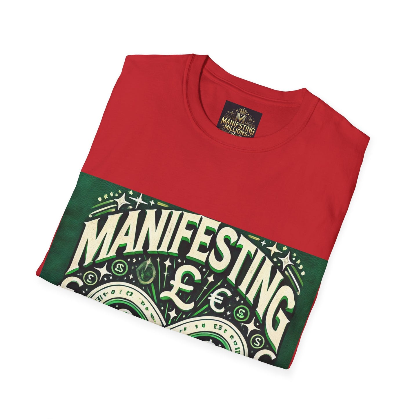 Manifesting Millions - T-shirt unisexe à manches courtes