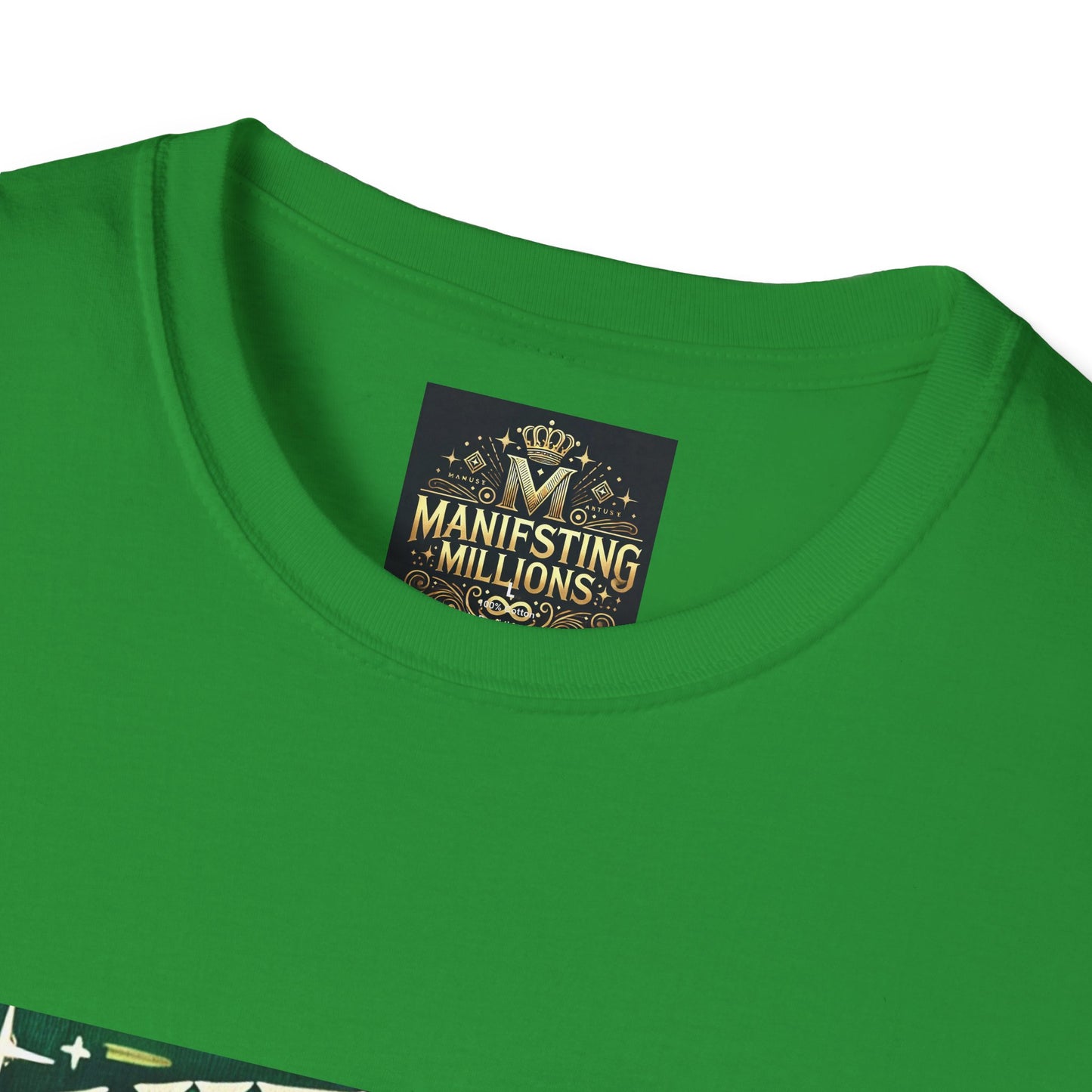 Manifesting Millions - T-shirt unisexe à manches courtes