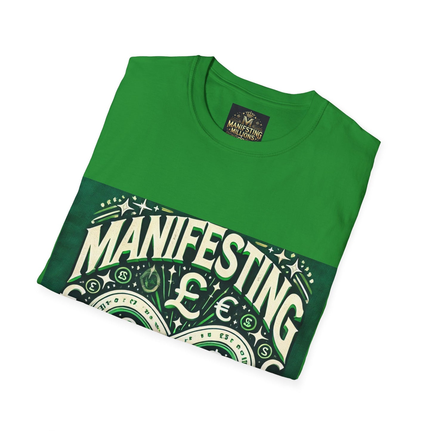 Manifesting Millions - T-shirt unisexe à manches courtes
