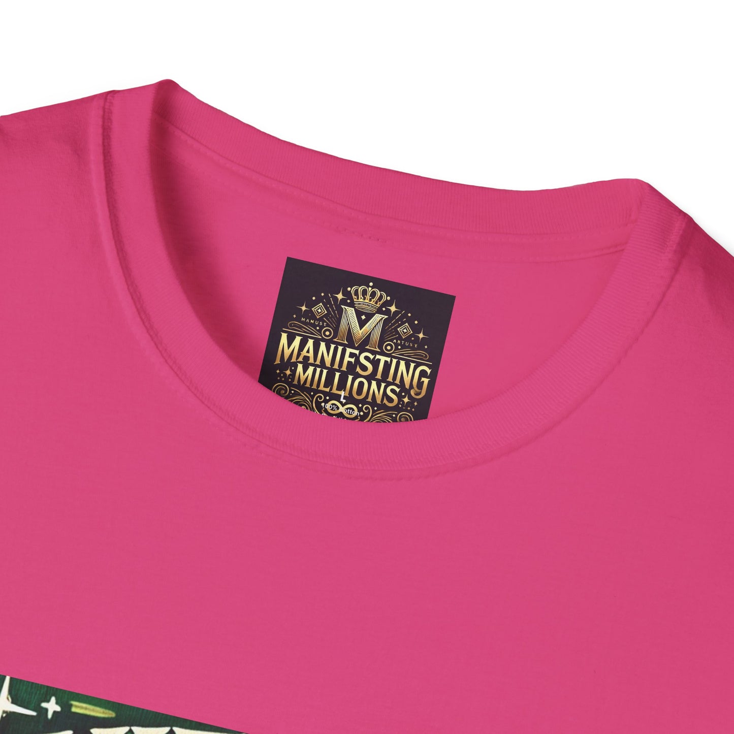 Manifesting Millions - T-shirt unisexe à manches courtes